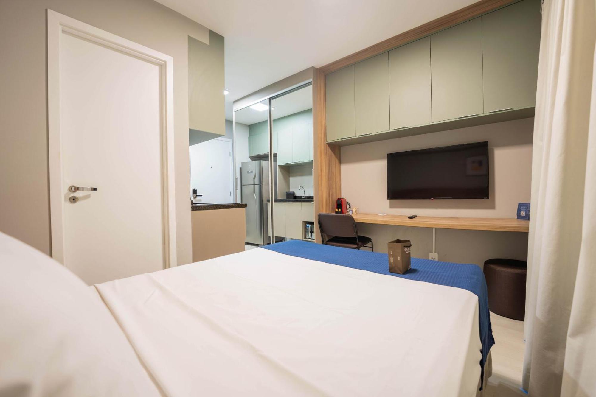 Apartamentos Studio Allure Moema - Com Cafe Da Manha Opcional, Recepcao E Valet 24 Horas São Paulo Pokój zdjęcie