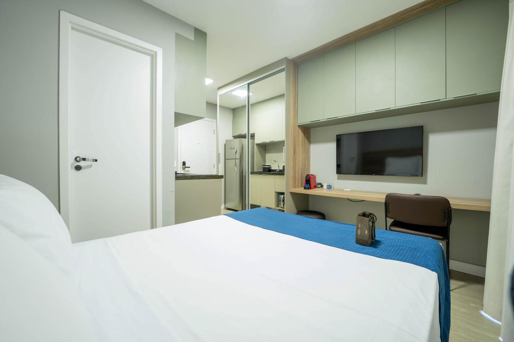 Apartamentos Studio Allure Moema - Com Cafe Da Manha Opcional, Recepcao E Valet 24 Horas São Paulo Pokój zdjęcie